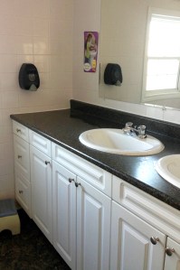 Our washroom facilities.